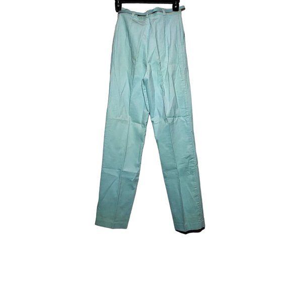 NWT Vintage RG New York by Russ Teen Blue Corduroy Pants with Belt Union Made 10 - Picture 2 of 11